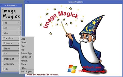 Skærmbillede ImageMagick Windows 7
