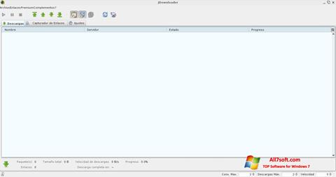 Skærmbillede JDownloader Windows 7