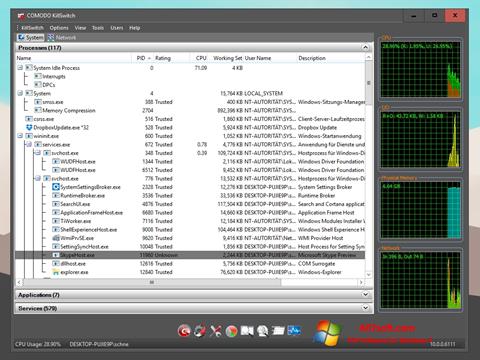 Skærmbillede Comodo Cleaning Essentials Windows 7