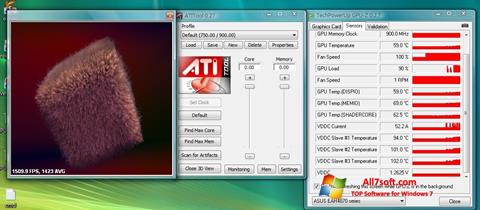 Skærmbillede ATITool Windows 7