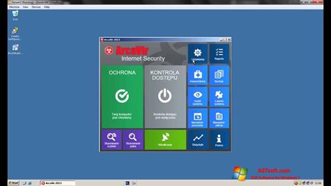 Skærmbillede ArcaVir Windows 7