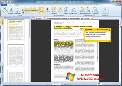 Skærmbillede Nitro PDF Reader Windows 7