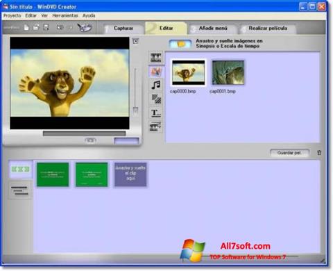 Skærmbillede WinDVD Creator Windows 7