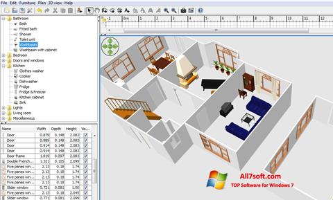Skærmbillede FloorPlan 3D Windows 7