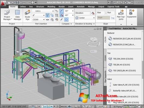 Skærmbillede AutoCAD Windows 7