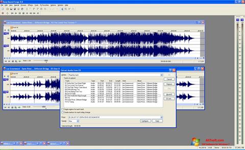 Skærmbillede Sound Forge Windows 7