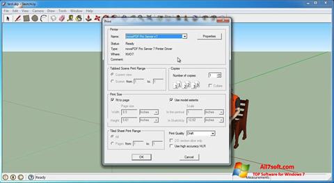 Skærmbillede SketchUp Make Windows 7