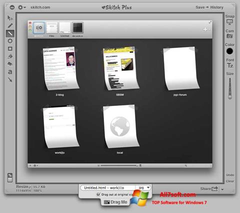 Skærmbillede Skitch Windows 7