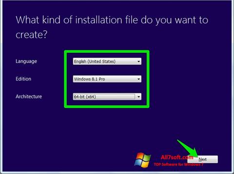 Skærmbillede Windows Bootable Image Creator Windows 7