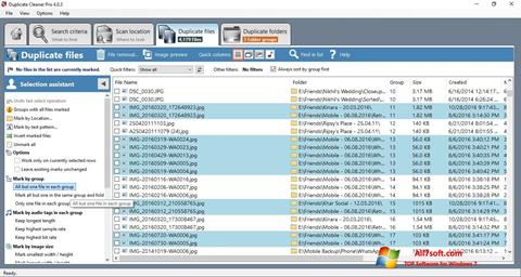 Skærmbillede Duplicate Cleaner Windows 7