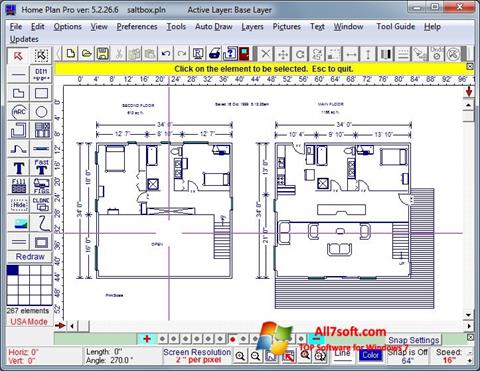 Skærmbillede Home Plan Pro Windows 7