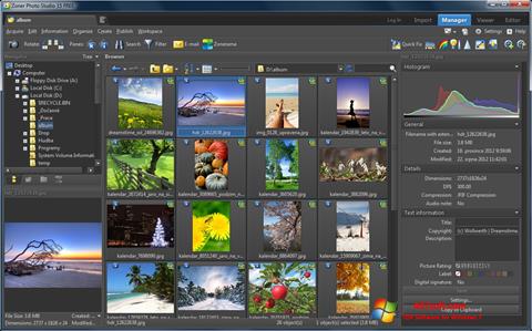 Skærmbillede Zoner Photo Studio Windows 7