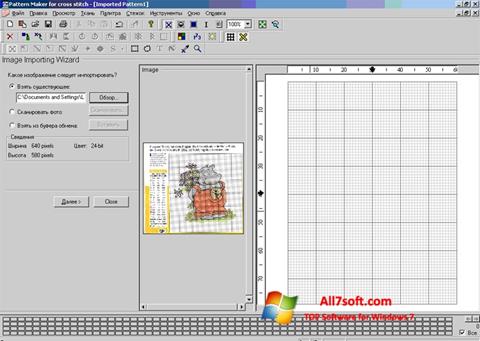Skærmbillede Pattern Maker Windows 7