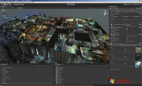 Skærmbillede Unity 3D Windows 7