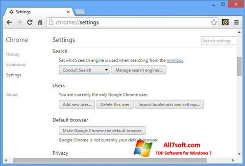 Skærmbillede Chrome Cleanup Tool Windows 7