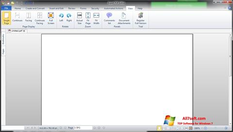 Skærmbillede Expert PDF Editor Windows 7