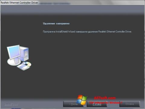 Skærmbillede Realtek Ethernet Controller Driver Windows 7