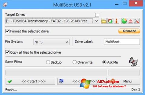 Skærmbillede Multi Boot USB Windows 7