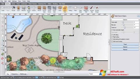 Skærmbillede Realtime Landscaping Architect Windows 7