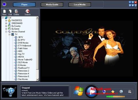 Skærmbillede Online TV Live Windows 7