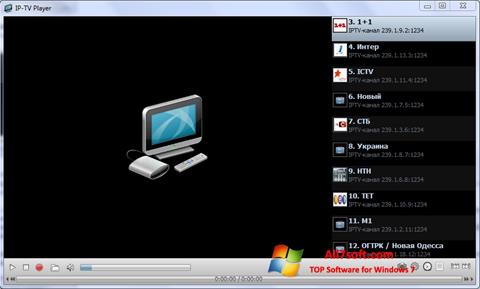 Skærmbillede IP-TV Player Windows 7