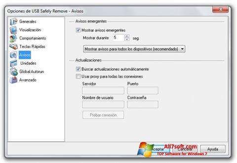 Skærmbillede USB Safely Remove Windows 7