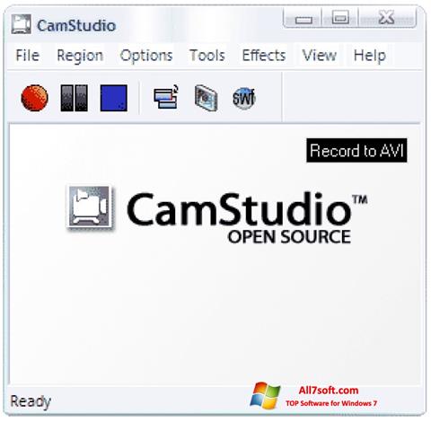 Skærmbillede CamStudio Windows 7