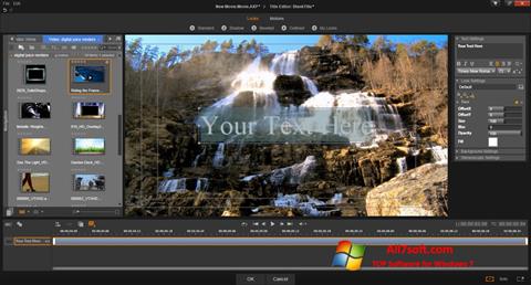 Skærmbillede Pinnacle Studio Windows 7