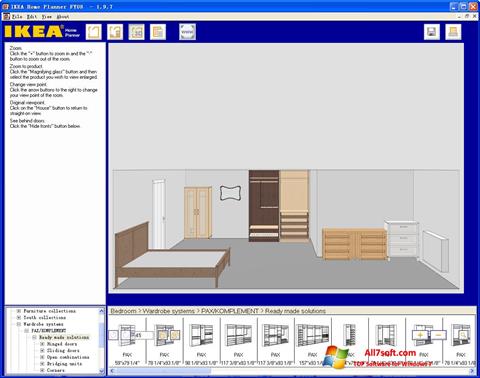 Skærmbillede IKEA Home Planner Windows 7