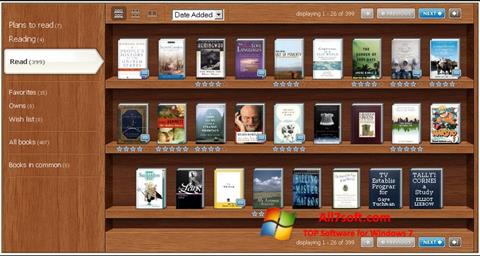 Skærmbillede Bookshelf Windows 7