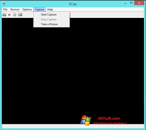 Skærmbillede ECap Windows 7