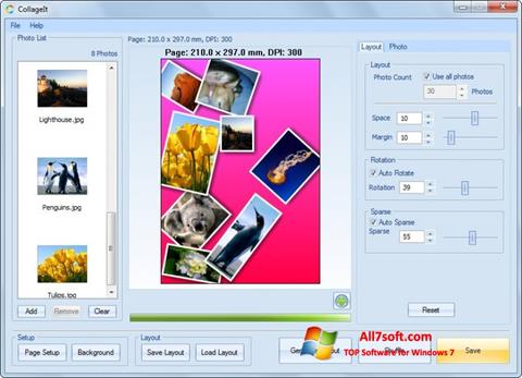 Skærmbillede CollageIt Windows 7