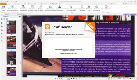 Skærmbillede Foxit Reader Windows 7