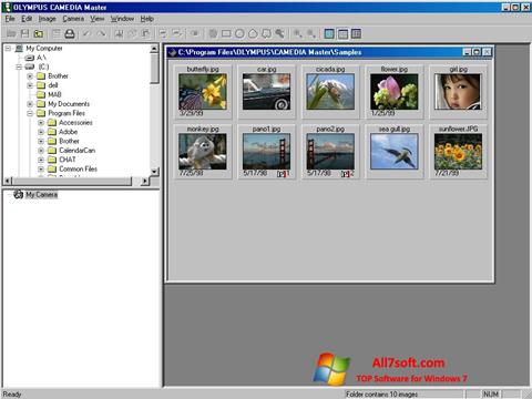 Skærmbillede Olympus Master Windows 7