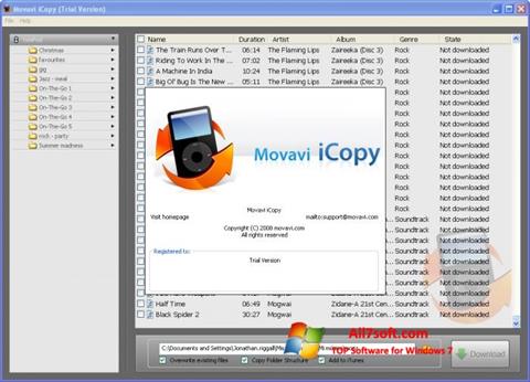 Skærmbillede iCopy Windows 7
