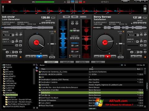 Skærmbillede Virtual DJ Pro Windows 7