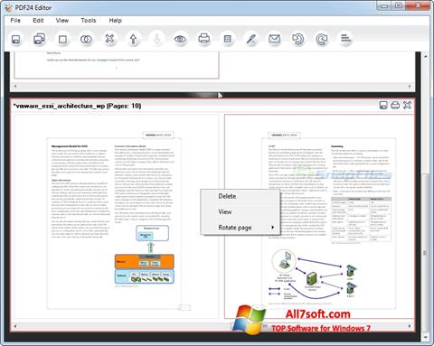 Skærmbillede PDF24 Creator Windows 7