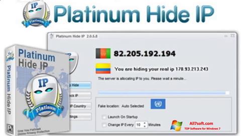 Skærmbillede Hide IP Platinum Windows 7