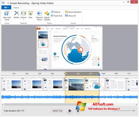 Skærmbillede iSpring Free Windows 7