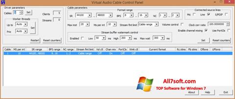 Skærmbillede Virtual Audio Cable Windows 7
