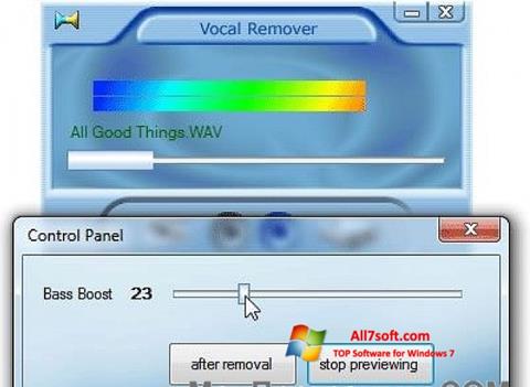 Skærmbillede Yogen Vocal Remover Windows 7