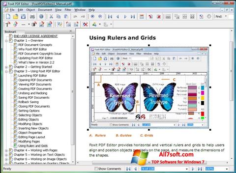 Skærmbillede Foxit Advanced PDF Editor Windows 7