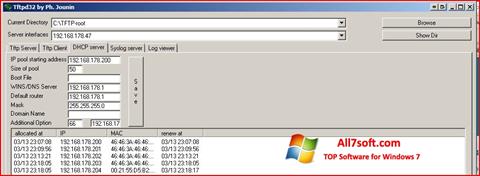 Skærmbillede Tftpd32 Windows 7